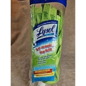 Lysol Self-Wringing Mop Refill Antimicrobial Fits Lysol Mops #57091 and #58091